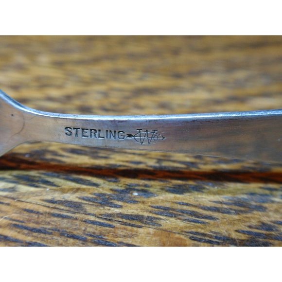 Sterling Silver Antique Webster Sugar Tongs - Picture 4 of 4